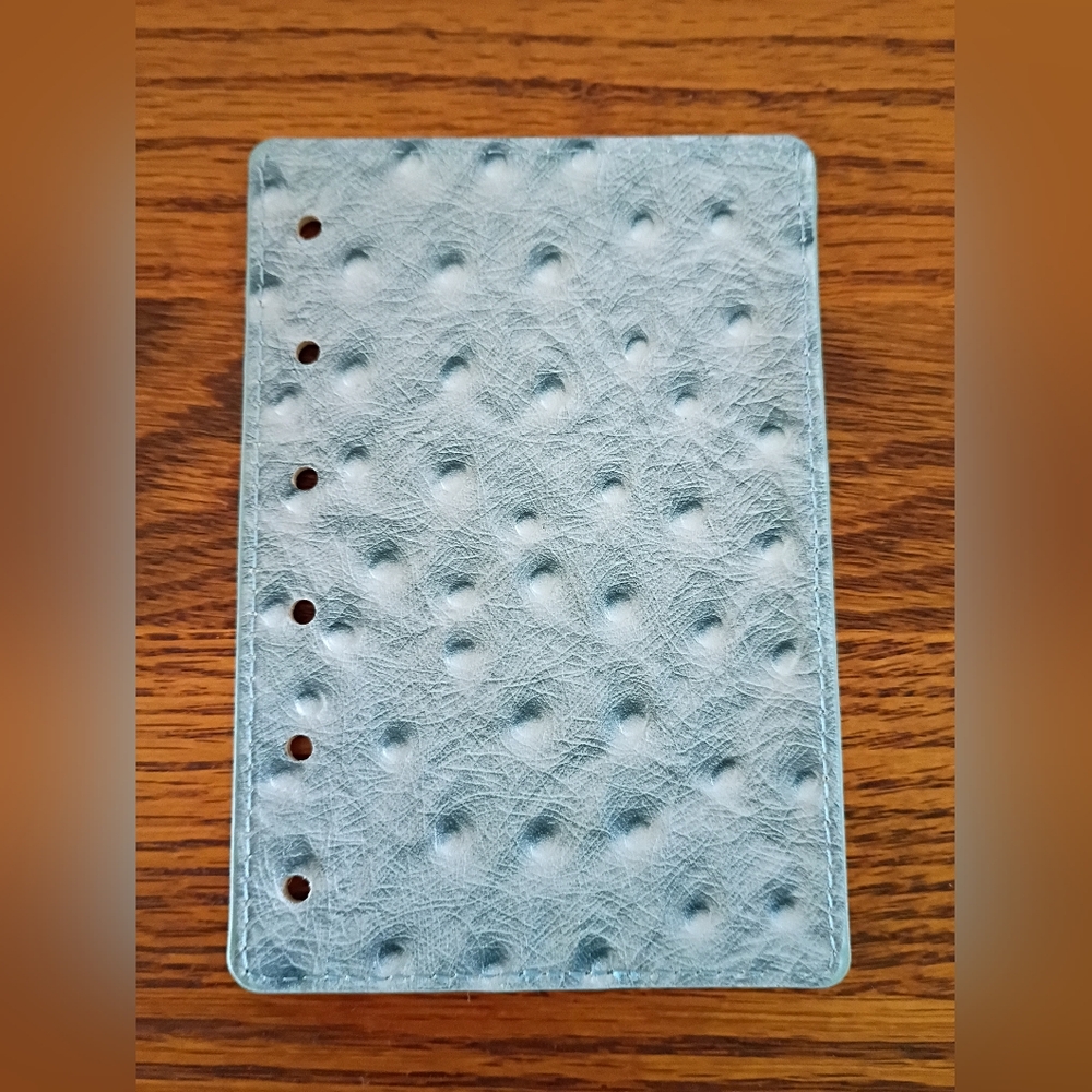 Smartfee Leather 6 Ring Wallet Binder Cash Budget Friendly - Picture 10 of 14
